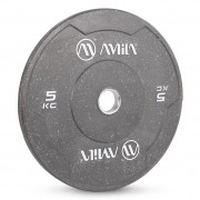 Δίσκος Color Bumper Plate Slim 50 mm 5 kg – Γκρι Δίσκος Color Bumper Plate Slim 50 mm 5 kg – Γκρι