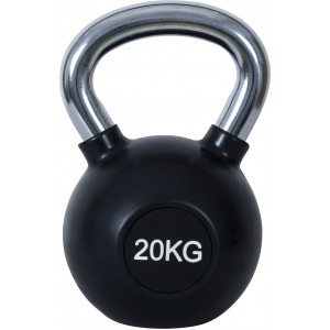 Kettlebell Rubber Cover Cr Handle 20Kg Kettlebell Rubber Cover Cr Handle 20Kg