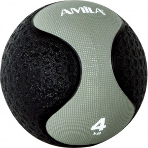 Μπάλα AMILA Medicine Ball Rubber 4Kg Μπάλα AMILA Medicine Ball Rubber 4Kg