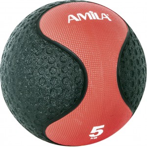 Μπάλα AMILA Medicine Ball Rubber 5Kg Μπάλα AMILA Medicine Ball Rubber 5Kg