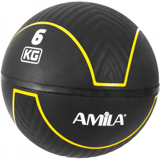 Μπάλα AMILA Medicine Ball HQ Rubber 6Kg 