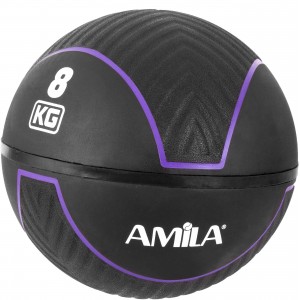 Μπάλα AMILA Medicine Ball HQ Rubber 8Kg