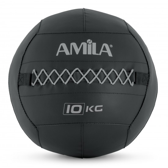 Wall Ball AMILA Black Code 10Kg 