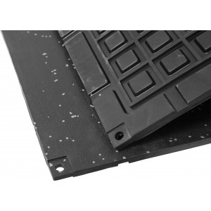 Λαστιχένιο Πάτωμα Original Πλακάκι 100x100cm 15mm Grey Flecks Λαστιχένιο Πάτωμα Original Πλακάκι 100x100cm 15mm Grey Flecks