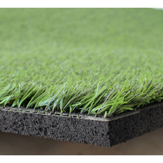 Λαστιχένιο Πάτωμα BeGREEN Active Πλακάκι 100x100cm 15mm Πράσινο 