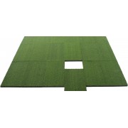 Λαστιχένιο Πάτωμα BeGREEN Active Πλακάκι 100x100cm 15mm Πράσινο 