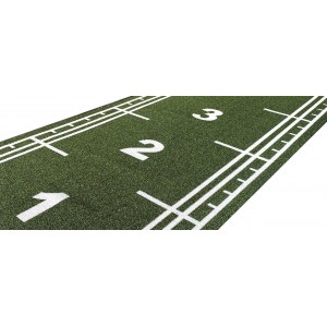 Χλοοτάπητας Sprint Track με Αρίθμηση Μήκους 10m Πράσινο Χλοοτάπητας Sprint Track με Αρίθμηση Μήκους 10m Πράσινο