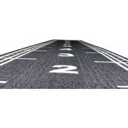 Χλοοτάπητας Sprint Track με Αρίθμηση Μήκους 10m Μαύρο Χλοοτάπητας Sprint Track με Αρίθμηση Μήκους 10m Μαύρο