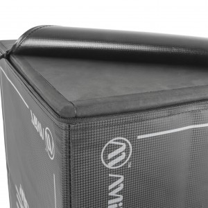Πλειομετρικό Κουτί Plyo Box Raw Rise 40x50x60 cm - Μαύρο
