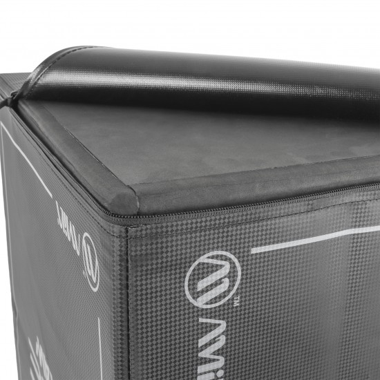 Πλειομετρικό Κουτί Plyo Box Raw Rise 40x50x60 cm - Μαύρο 
