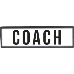 Patch "Coach" Patch "Coach"