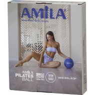 Μπάλα Γυμναστικής AMILA Pilates Ball 19cm Μαύρη Μπάλα Γυμναστικής AMILA Pilates Ball 19cm Μαύρη