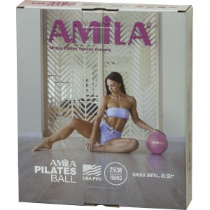 Μπάλα Γυμναστικής AMILA Pilates Ball 25cm Ροζ Μπάλα Γυμναστικής AMILA Pilates Ball 25cm Ροζ