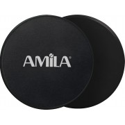 Δίσκοι Ολίσθησης Amila Gliding Pads Μαύρα 