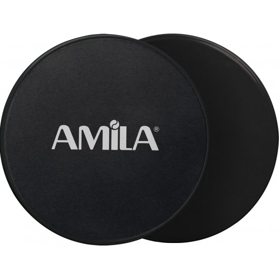 Δίσκοι Ολίσθησης Amila Gliding Pads Μαύρα 