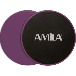 Δίσκοι Ολίσθησης AMILA Gliding Pads Μωβ Δίσκοι Ολίσθησης AMILA Gliding Pads Μωβ