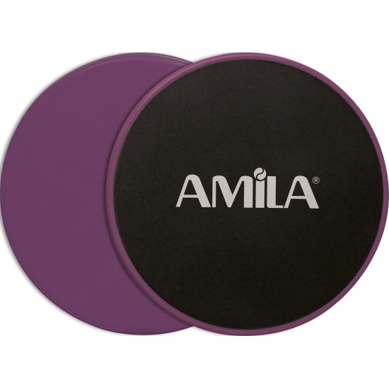 Δίσκοι Ολίσθησης AMILA Gliding Pads Μωβ 