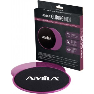 Δίσκοι Ολίσθησης AMILA Gliding Pads Μωβ Δίσκοι Ολίσθησης AMILA Gliding Pads Μωβ