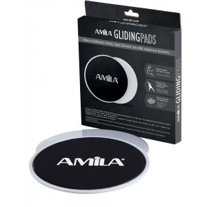 Δίσκοι Ολίσθησης AMILA Gliding Pads Γκρι Δίσκοι Ολίσθησης AMILA Gliding Pads Γκρι