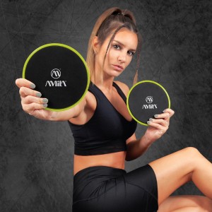 Δίσκοι Ολίσθησης AMILA Gliding Pads Lime Δίσκοι Ολίσθησης AMILA Gliding Pads Lime