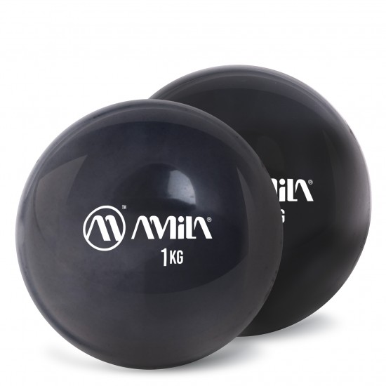 AMILA Palm Ball Two-Pack 1,0Kg Μαύρο 