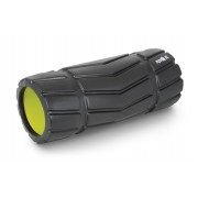 AMILA Foam Roller Arrow Φ14x33cm Μαύρο/Λάιμ 