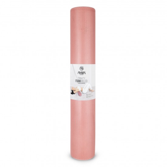 Κύλινδρος Αποθεραπείας Foam Roller Trinity Φ15x90 cm – Rose Pink Κύλινδρος Αποθεραπείας Foam Roller Trinity Φ15x90 cm – Rose Pink