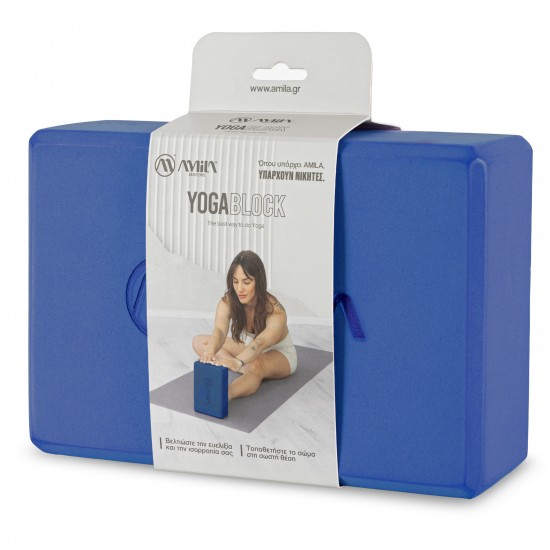 Τούβλο Yoga AMILA Brick Μπλε 