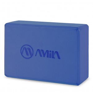 Τούβλο Yoga AMILA Brick Μπλε Τούβλο Yoga AMILA Brick Μπλε