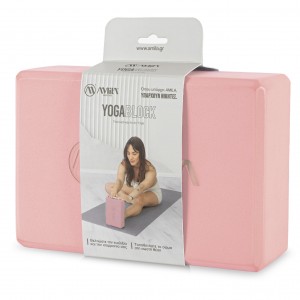Τούβλο Yoga AMILA Brick Ροζ Τούβλο Yoga AMILA Brick Ροζ