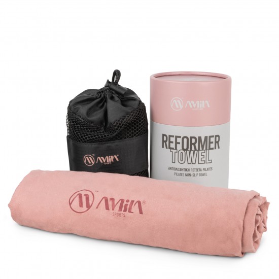 Αντιολισθητική Πετσέτα Pilates ReformerTowel Trinity Rose Pink Αντιολισθητική Πετσέτα Pilates ReformerTowel Trinity Rose Pink