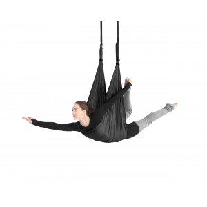 Κούνια Yoga AMILA 40D (Less Elastic) 5m Μαύρη Κούνια Yoga AMILA 40D (Less Elastic) 5m Μαύρη