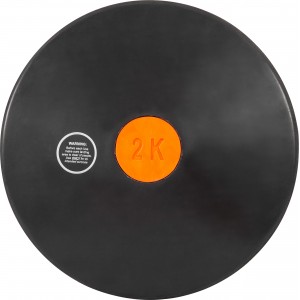 Δίσκος από Μαύρο Λάστιχο 2kg