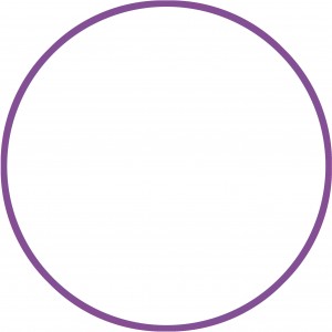 Χούλα-Χουπ HQ 60cm - Φ19mm - 230gr, Μωβ Χούλα-Χουπ HQ 60cm - Φ19mm - 230gr, Μωβ
