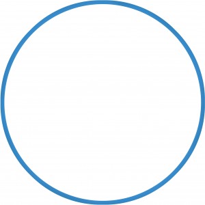 Χούλα-Χουπ HQ 70cm - Φ19mm - 280gr, Μπλε