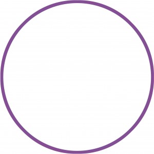 Χούλα-Χουπ HQ 70cm - Φ19mm - 280gr, Μωβ Χούλα-Χουπ HQ 70cm - Φ19mm - 280gr, Μωβ
