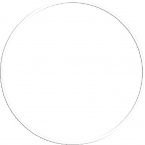 Χούλα-Χουπ HQ 70cm - Φ19mm - 280gr, Λευκό Χούλα-Χουπ HQ 70cm - Φ19mm - 280gr, Λευκό