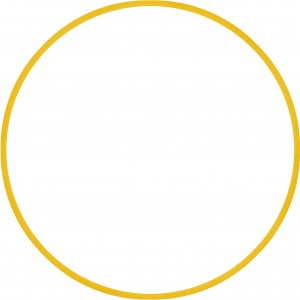 Χούλα Χουπ HQ 80cm - Φ19mm - 330gr, Κίτρινο Χούλα Χουπ HQ 80cm - Φ19mm - 330gr, Κίτρινο