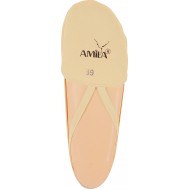 Παπούτσια Ρυθμικής Γυμναστικής Μύτης Microfiber Tan, Νο33