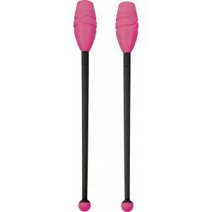 Κορίνες Ρυθμικής Γυμναστικής 45cm Μαλακές, Μαύρο/Φούξια Κορίνες Ρυθμικής Γυμναστικής 45cm Μαλακές, Μαύρο/Φούξια