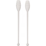 Κορίνες Ρυθμικής Γυμναστικής Παιδικές 36cm Σκληρές, Λευκές