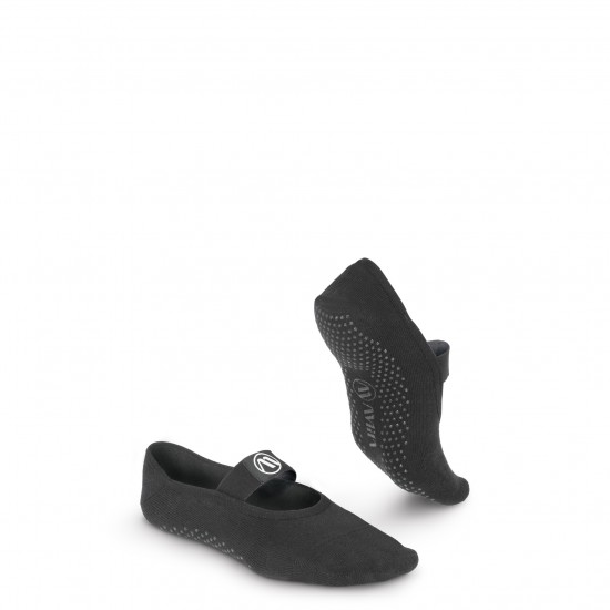 Κάλτσες Pilates Yoga AMILA Bellulu Black 35-38 