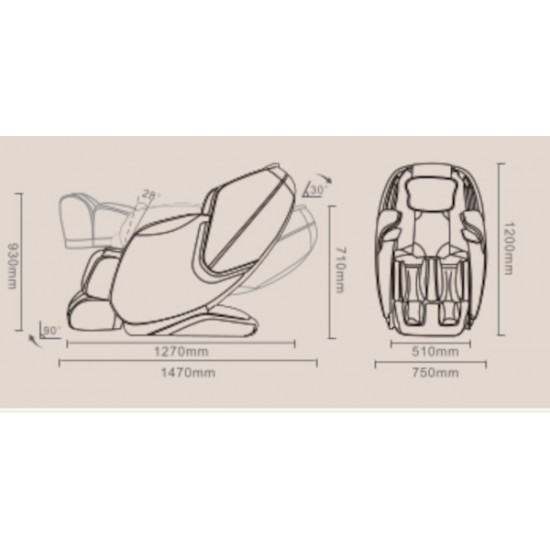 Coin Massage Chair A-300 Viking 