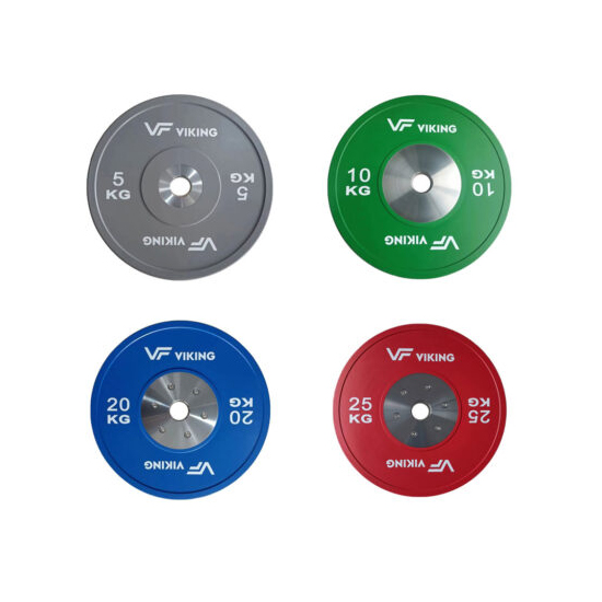 Viking Competition Bumper Plates - 10.00 kgr 