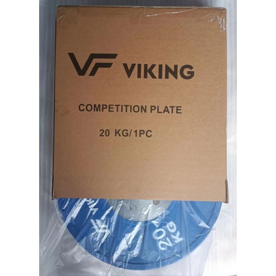 Viking Competition Bumper Plates - 10.00 kgr 