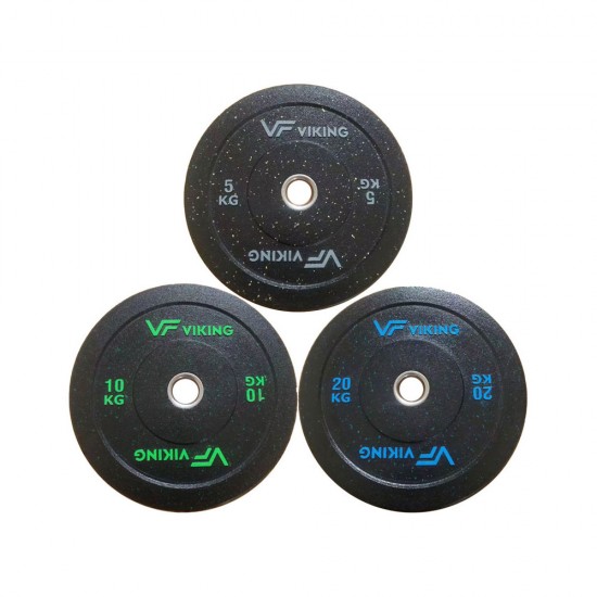 Viking High Temp Bumper Plates - 5.00 kgr 