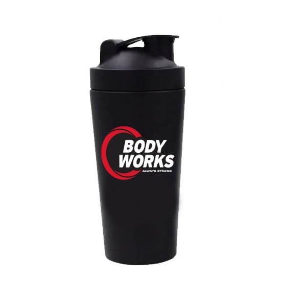 Bodyworks Stainless Steel Protein Shaker 