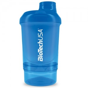 Shaker Biotech Wave+ Nano 300ml (+150ml) - Μπλε Shaker Biotech Wave+ Nano 300ml (+150ml) - Μπλε