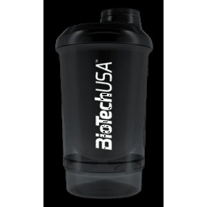 SHAKER NEVER STOP  ΜΑΥΡΟ 500ml (+150ML) SHAKER NEVER STOP  ΜΑΥΡΟ 500ml (+150ML)