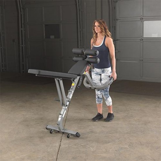 Πάγκος γυμναστικής Body-Solid Flat Incline Decline Bench Πάγκος γυμναστικής Body-Solid Flat Incline Decline Bench
